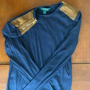 Ribbed Ralph Lauren Long Sleeve